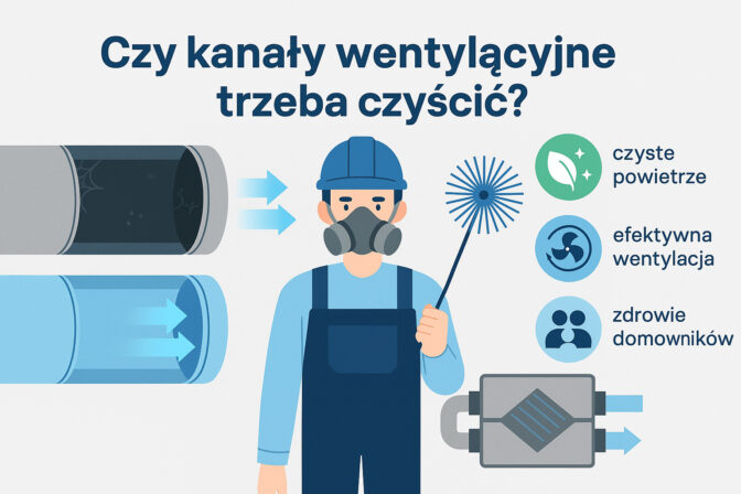 Czyszczenie kanałów went.