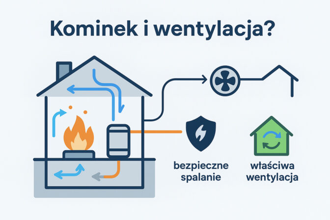Kominek i wentylacja